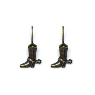 Brinco Country Bota Cobre