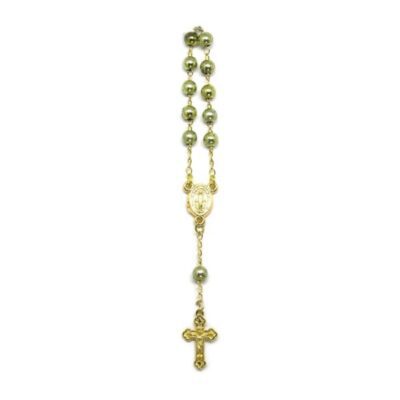Mini Terço Dourado