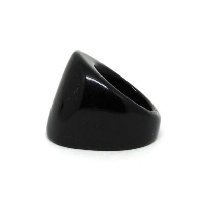 Anel de Resina Preto