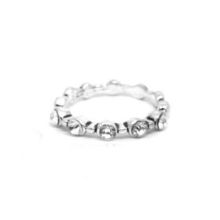 Anel Inspired Pandora Delicado com Strass