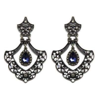 Brinco Boho com Strass
