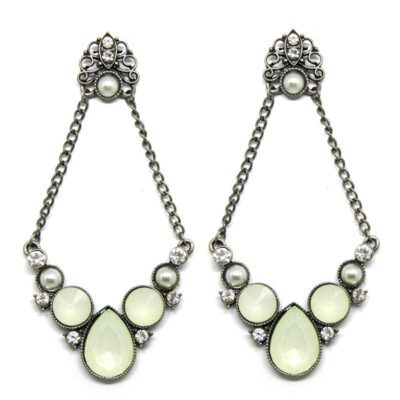 Brinco Boho com Strass