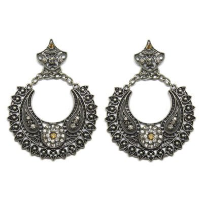 Brinco Boho com Strass