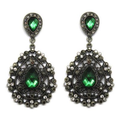 Brinco Boho com Strass