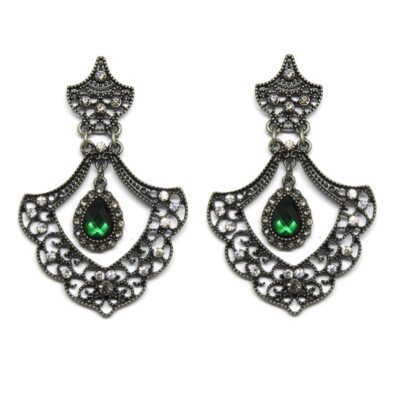 Brinco Boho com Strass