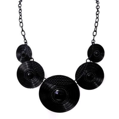 Maxi Colar Mandala Preto