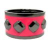 Bracelete Grafite e Pink