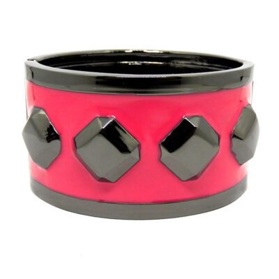 Bracelete Grafite e Pink
