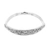 Pulseira Prata com Strass