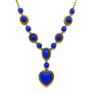Colar Boho Dourado com Coração Royal