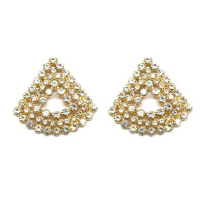 Brinco Triangular Dourado