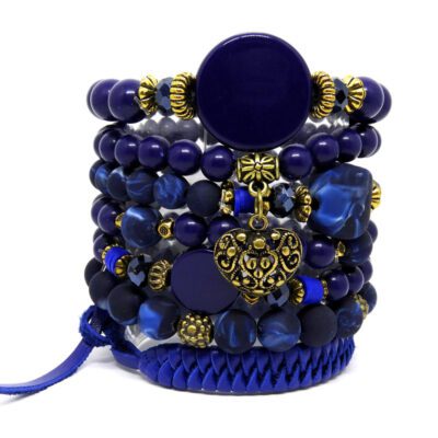 Kit de Pulseiras Azul