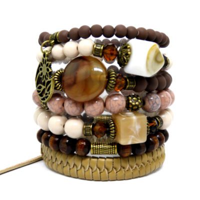 Kit de Pulseiras Terra