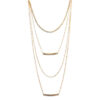 Choker Dourado com Strass