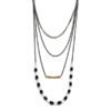 Choker com 4 Voltas Preto