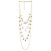 Choker com 4 Voltas e Bolinhas Dourado