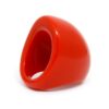 Anel de Resina Vermelho