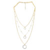Colar Triplo Dourado