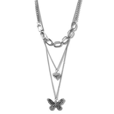 Choker Prata Borboleta
