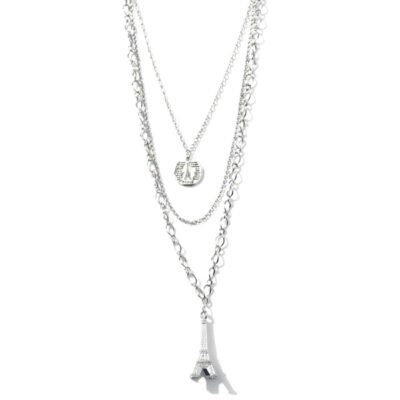 Choker Prata Torre Eiffel