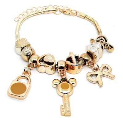 Pulseira Inspired Chave Mostarda