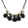 Gargantilha Grafite com Strass