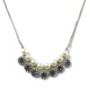 Gargantilha Grafite com Strass