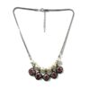 Gargantilha Grafite com Strass