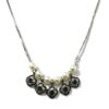 Gargantilha Prata com Strass Elegance