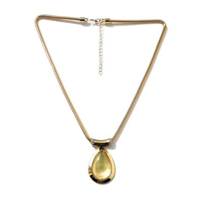 Colar Dourado com Gota